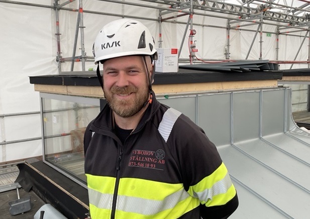 Väderskydd för bygge Stockholm