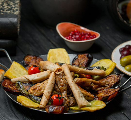 Afrikansk Catering buff&eacute; tradition Stockholm