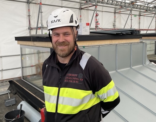 Byggställning säker i Stockholm