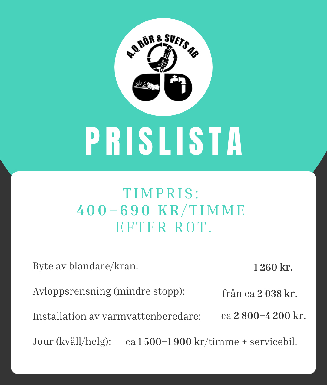 Pricelist