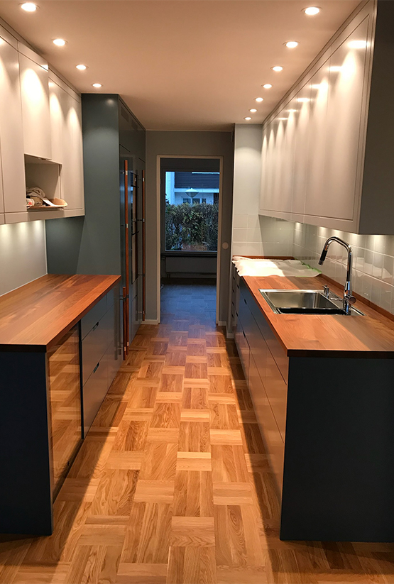 Slipa golv Stockholm