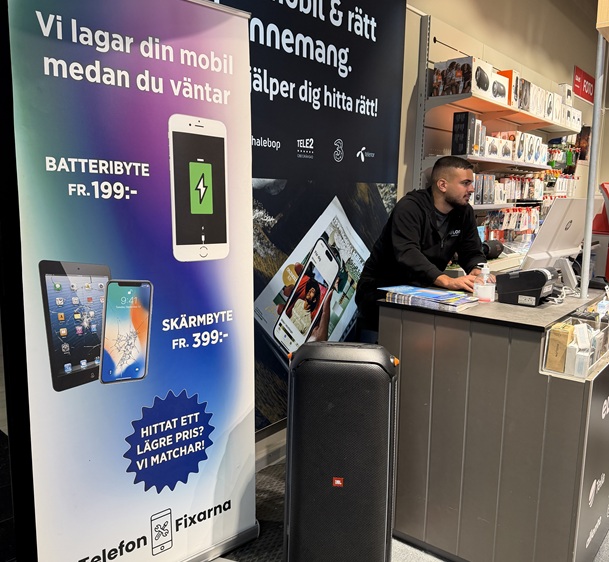 Mobilreparation Stockholm