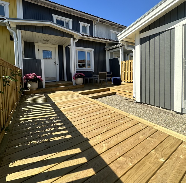 Altanrenovering snygg Stockholm