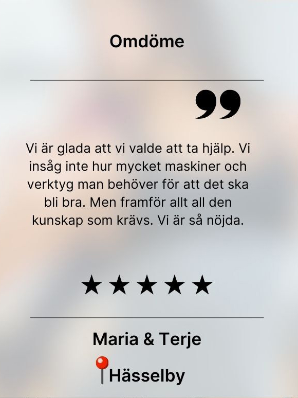 Montera kök smidigt stockholm