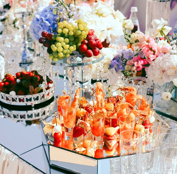 Catering lyxig lunch Stockholm