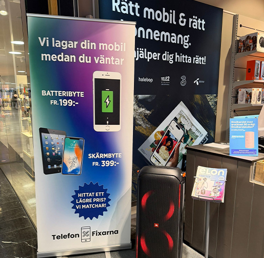 Mobilreparation originaldelar Stockholm