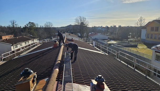 Takläggare kvalitet Stockholm