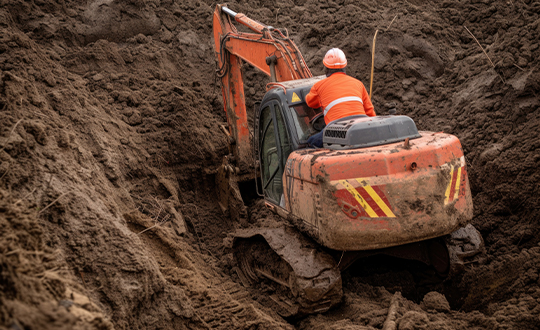 Markarbete bra i Nacka